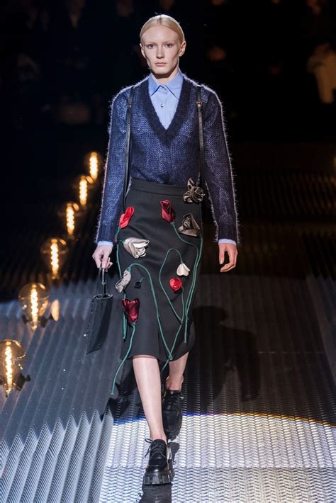 prada linge 2019|Prada runway dresses.